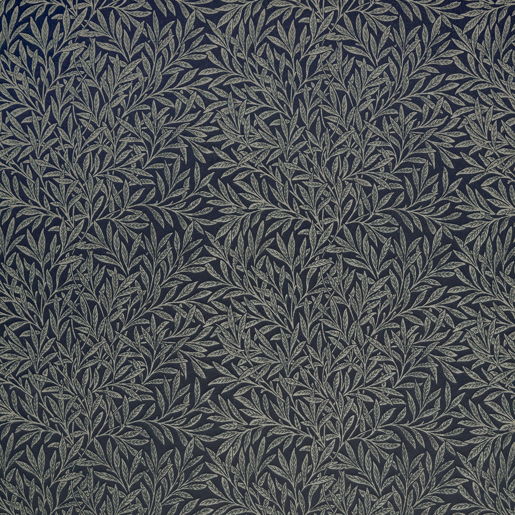 William Morris At Home Willow Woven Fabric Indigo