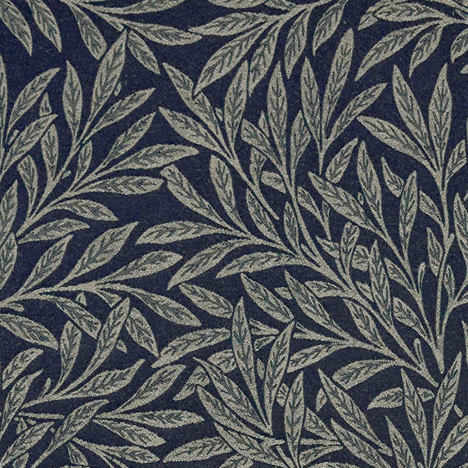 William Morris At Home Willow Woven Fabric Indigo