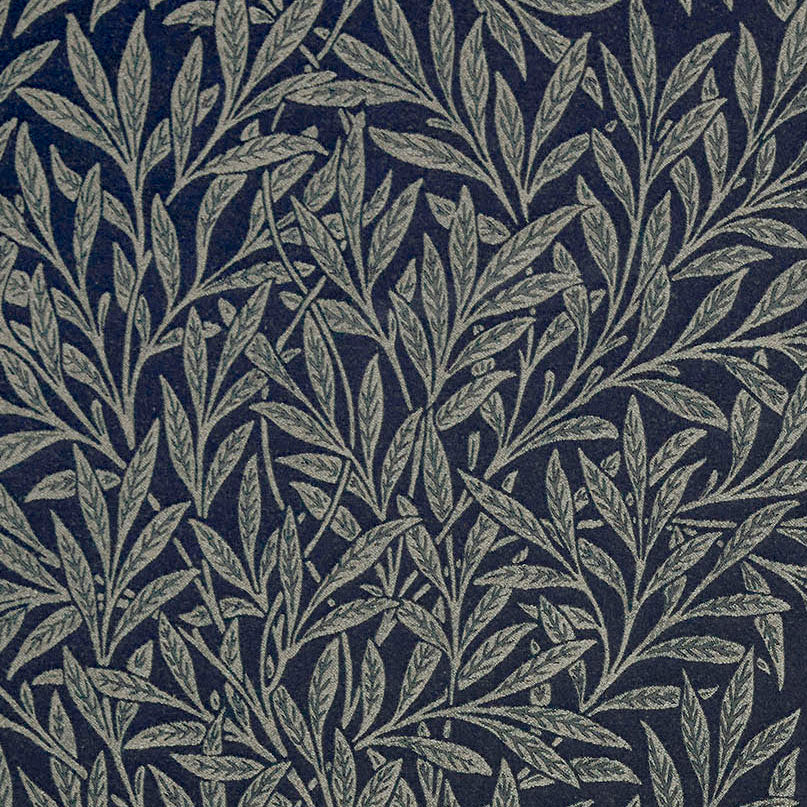 William Morris At Home Willow Woven Fabric Indigo