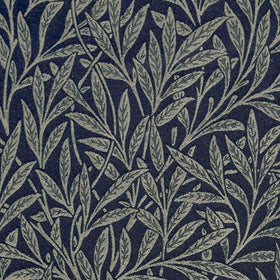 William Morris At Home Willow Woven Fabric Indigo