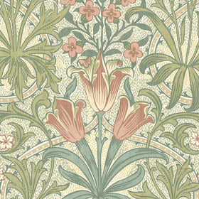 William Morris At Home Woodland Weeds Fabric Apple