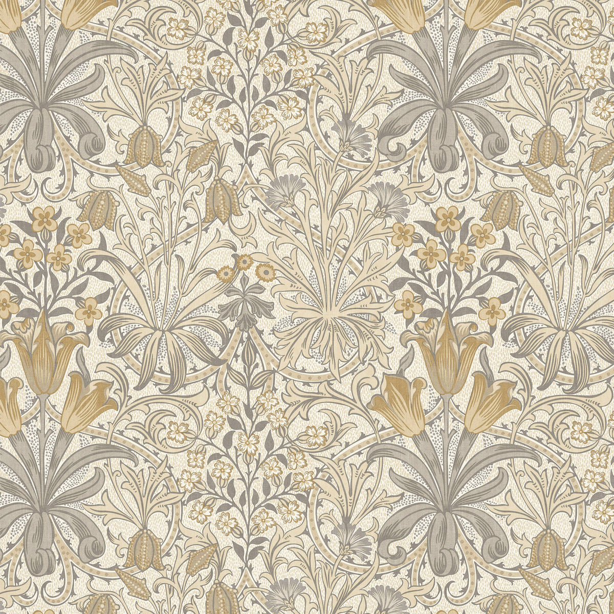 William Morris At Home Woodland Weeds Fabric Barley