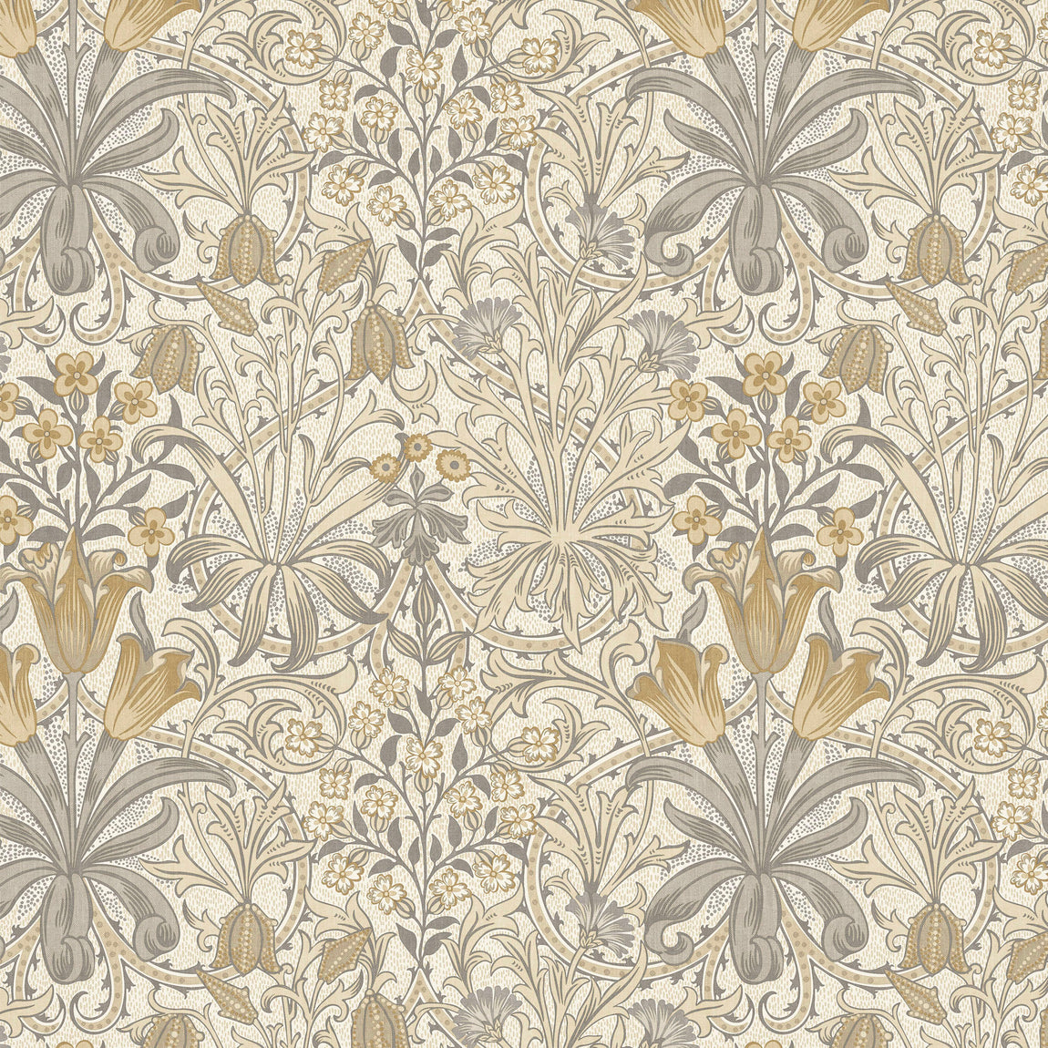 William Morris At Home Woodland Weeds Fabric Barley