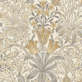 William Morris At Home Woodland Weeds Fabric Barley
