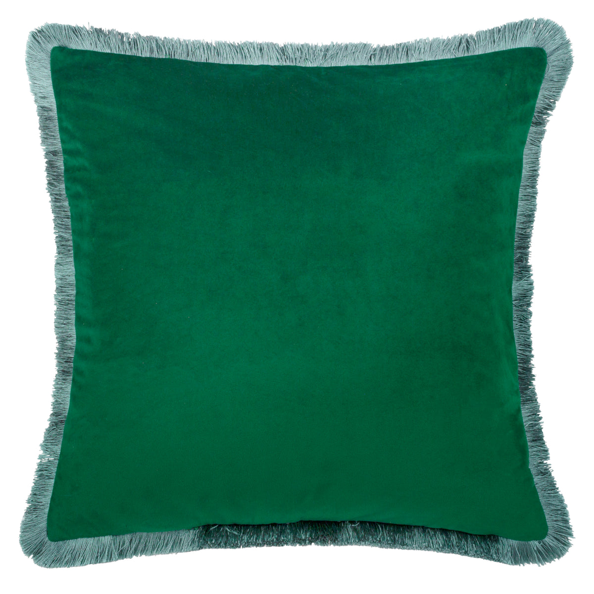 Wylder Nature Woodlands Floral Jacquard Filled Cushion 55cm x 55cm Green