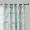 Dreams & Drapes Wisteria Ready Made Eyelet Curtains Duck Egg