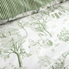 Fusion Woodland Toile Duvet Cover Bedding Set Green