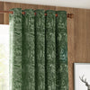 Winter Woods Chenille Ready Made Eyelet Curtains Emerald