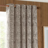 Winter Woods Chenille Ready Made Eyelet Curtains Taupe