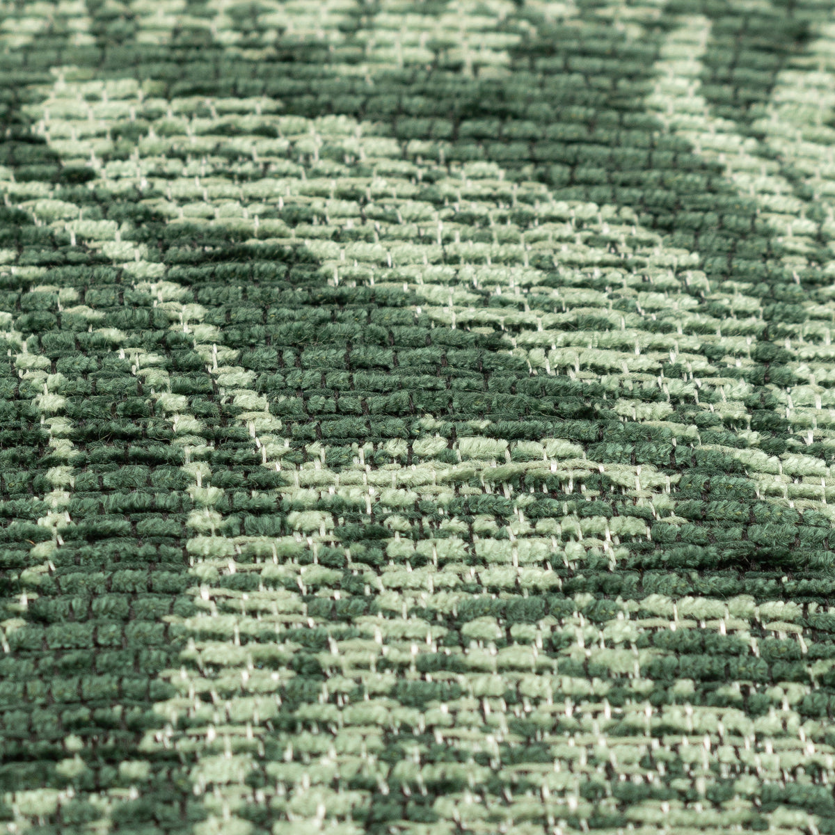 Furn. Winter Woods Animal Chenille 50cm x 50cm Filled Cushion Emerald