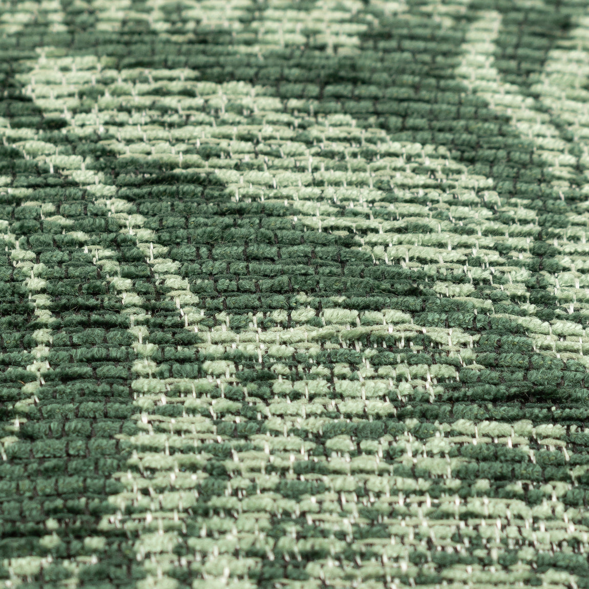 Furn. Winter Woods Animal Chenille 50cm x 50cm Filled Cushion Emerald