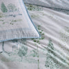 Appletree Willow Tree Scene Duvet Cover Bedding Set Blue