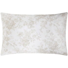 Laura Ashley Walled Garden Pillowcase Housewife Dove Grey