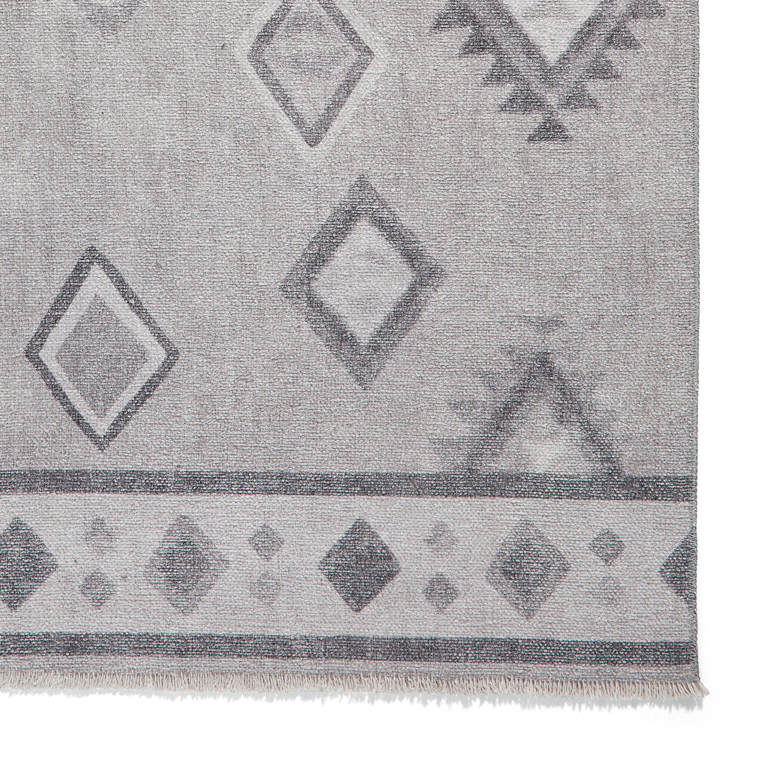 Whisper H1066 Washable Runner Grey
