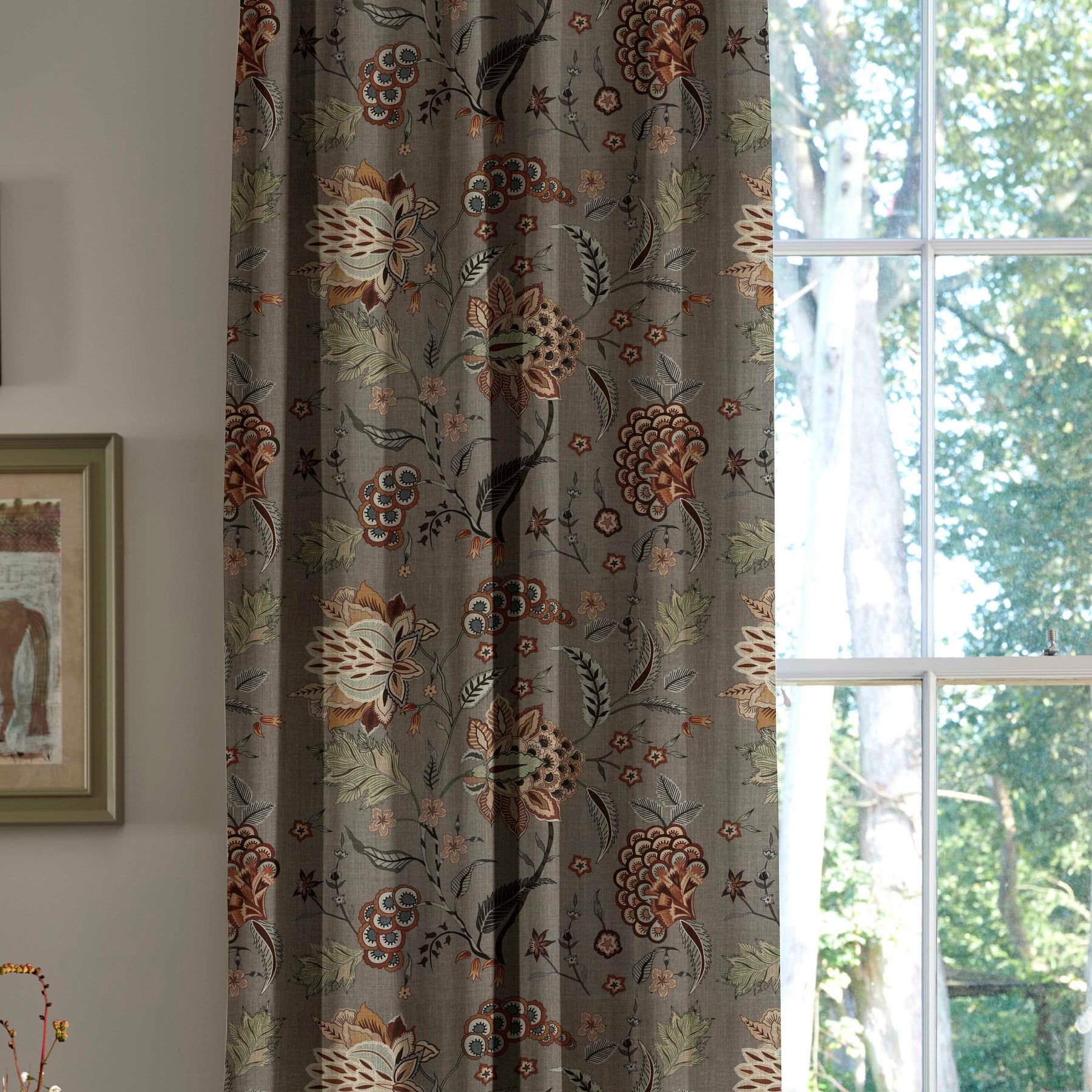 Linda Barker Home Chennai Blackout Made To Measure Curtains Mushroom
