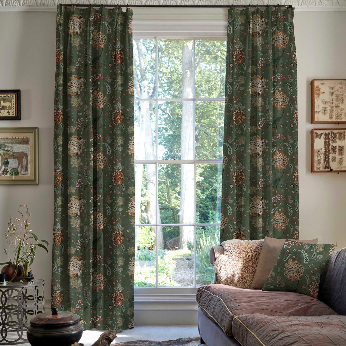 Linda Barker Home Chennai Blackout Made To Measure Roman Blind Emerald