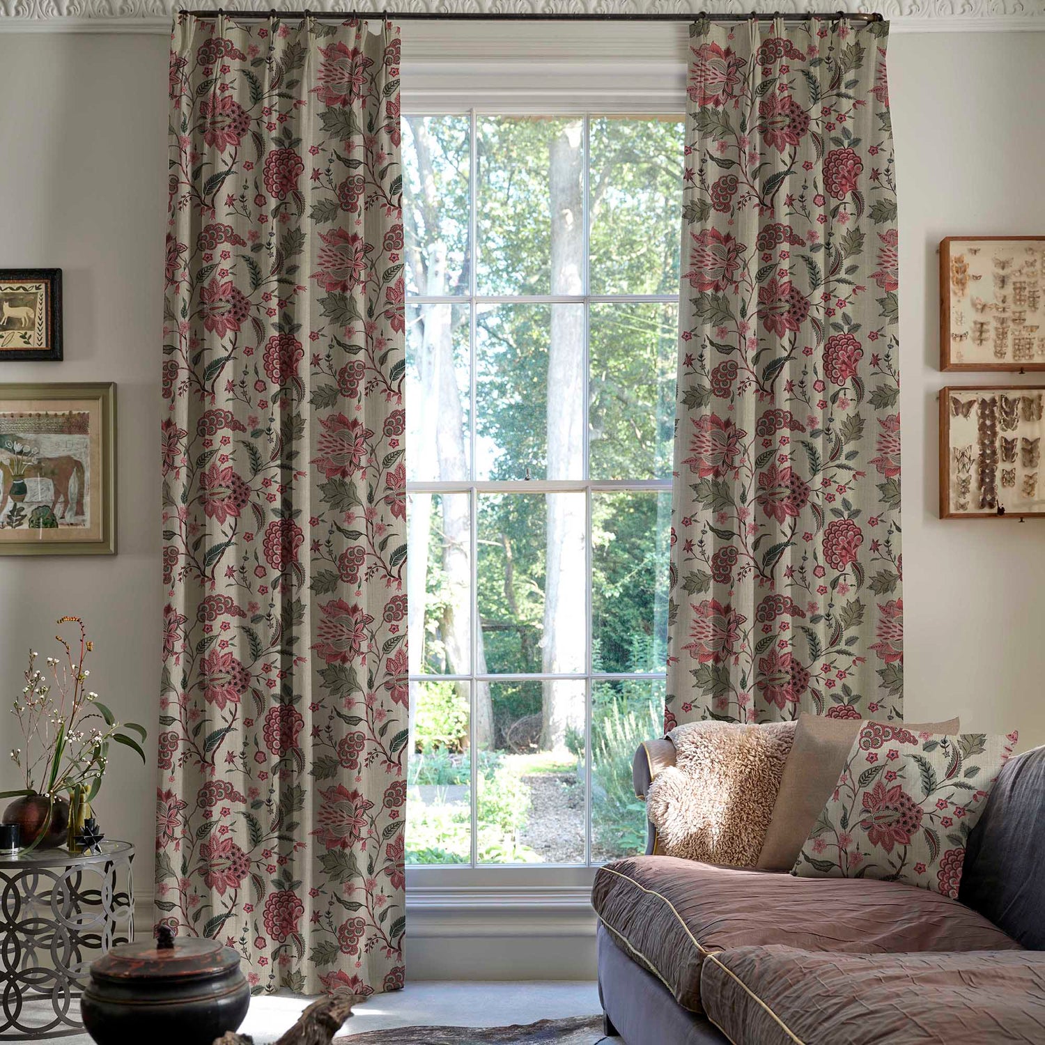 Linda Barker Home Chennai Blackout Made To Measure Roman Blind Paprika