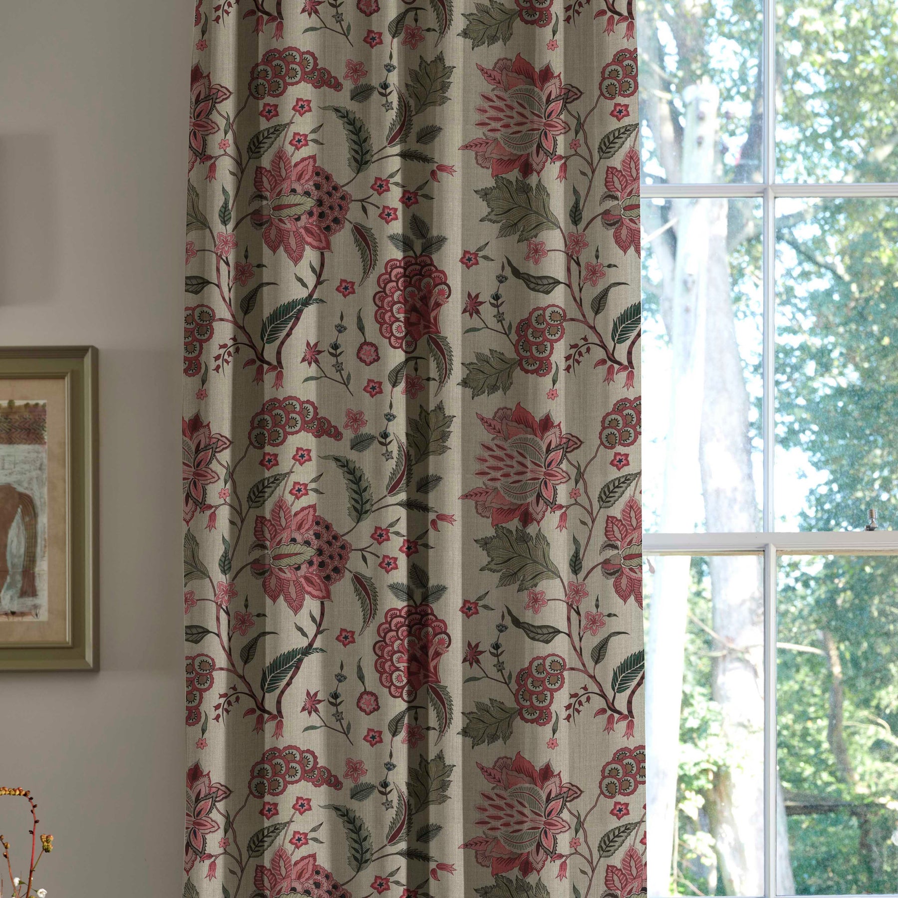 Linda Barker Home Chennai Blackout Made To Measure Curtains Paprika