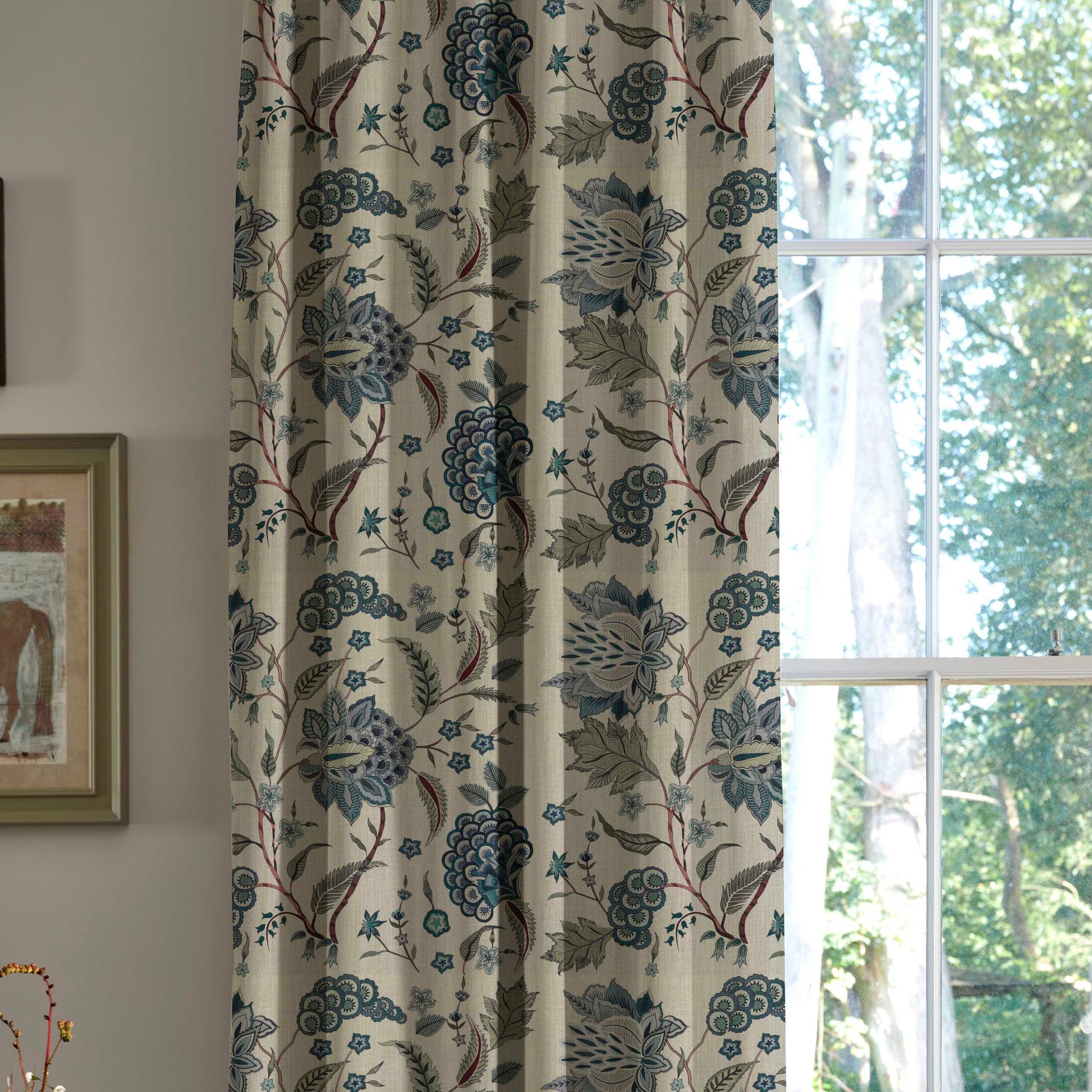 Linda Barker Home Chennai Blackout Made To Measure Curtains Saphire