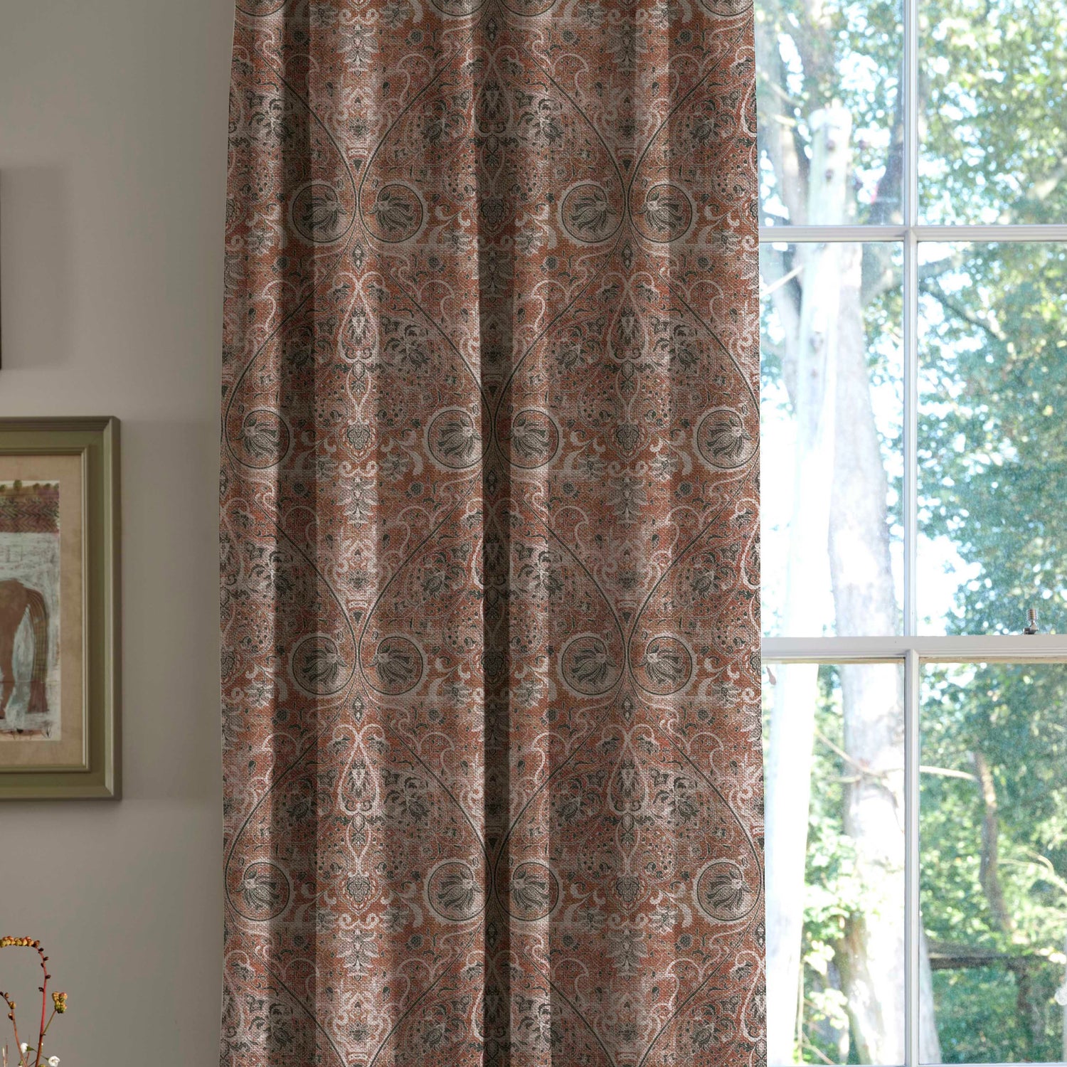 Linda Barker Home Jaipur Made To Measure Curtains Spice