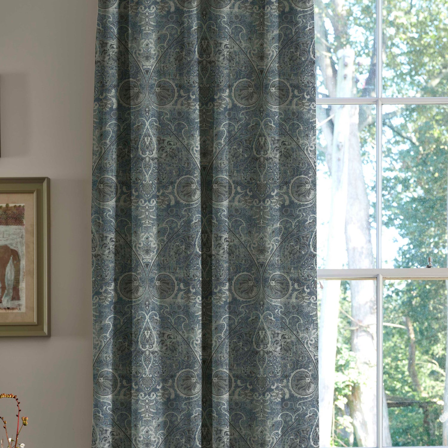 Linda Barker Home Jaipur Made To Measure Curtains Saphire