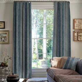 Linda Barker Home Bidar Blackout Made To Measure Curtains Saphire