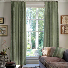 Linda Barker Home Bidar Blackout Made To Measure Curtains Emerald