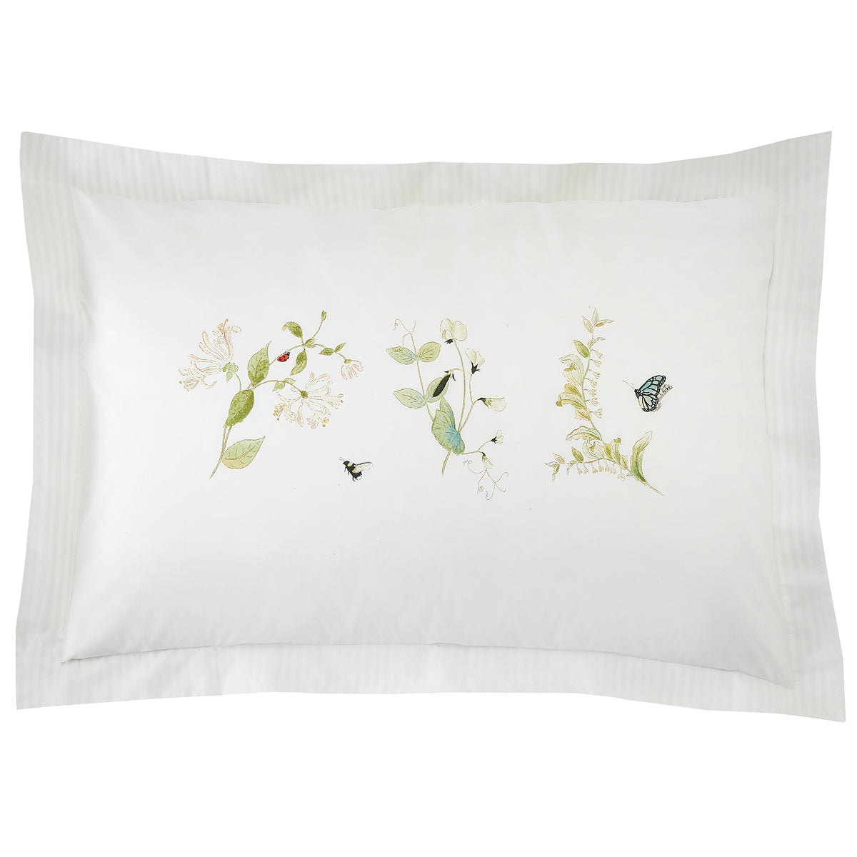 Sophie Allport Wild Floral Duvet Cover Bedding Set Green