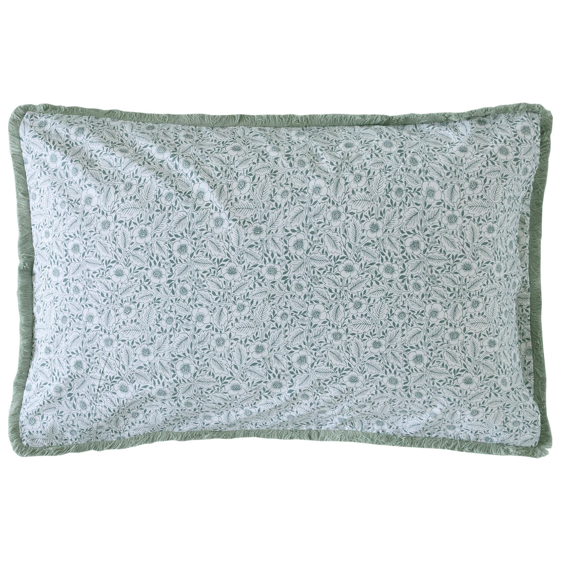 William Morris At Home Willow Bough Pair of Housewife Pillowcases Sage
