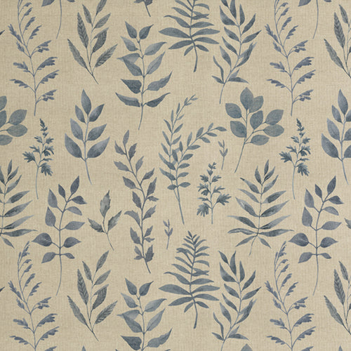 ANTE DECOR Willow Printed Cotton Fabric Delft
