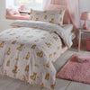 Bedlam Woodland Friends Duvet Cover Bedding Set Pink