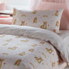 Bedlam Woodland Friends Duvet Cover Bedding Set Pink