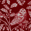 Dreams & Drapes Woodland Owls Duvet Cover Bedding Set Red