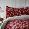 Dreams & Drapes Woodland Owls Duvet Cover Bedding Set Red