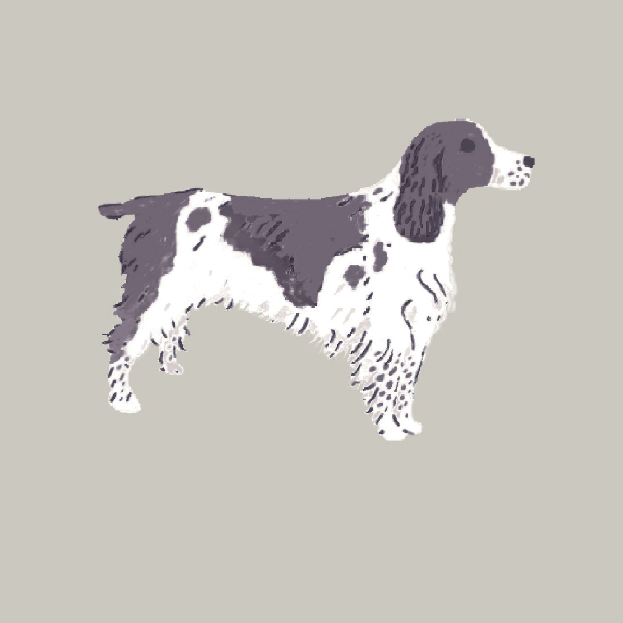 Sophie Allport Woof Made to Measure Blackout Roller Blind Linen
