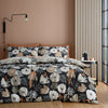 Fusion Yasmin Duvet Cover Bedding Set Black