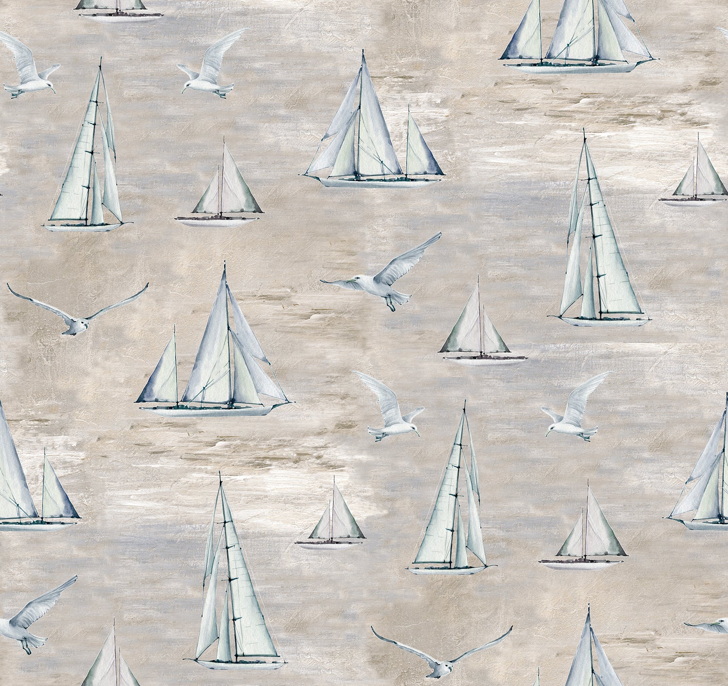 ANTE DECOR Sail Away Made to Measure Curtain Storm