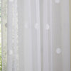 Appletree Boutique Zara Ready Made Single Voile Curtain White