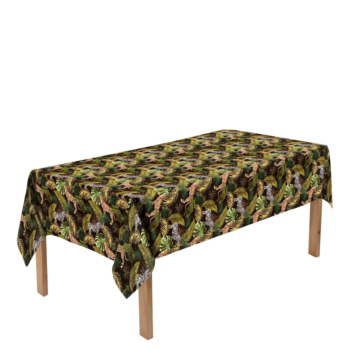 Summer Oblong Table Cloth Zebra