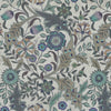 Linda Barker Home Agra Printed Cotton Fabric Saphire