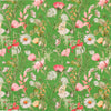 Linda Barker Alda 100% Cotton Fabric Green