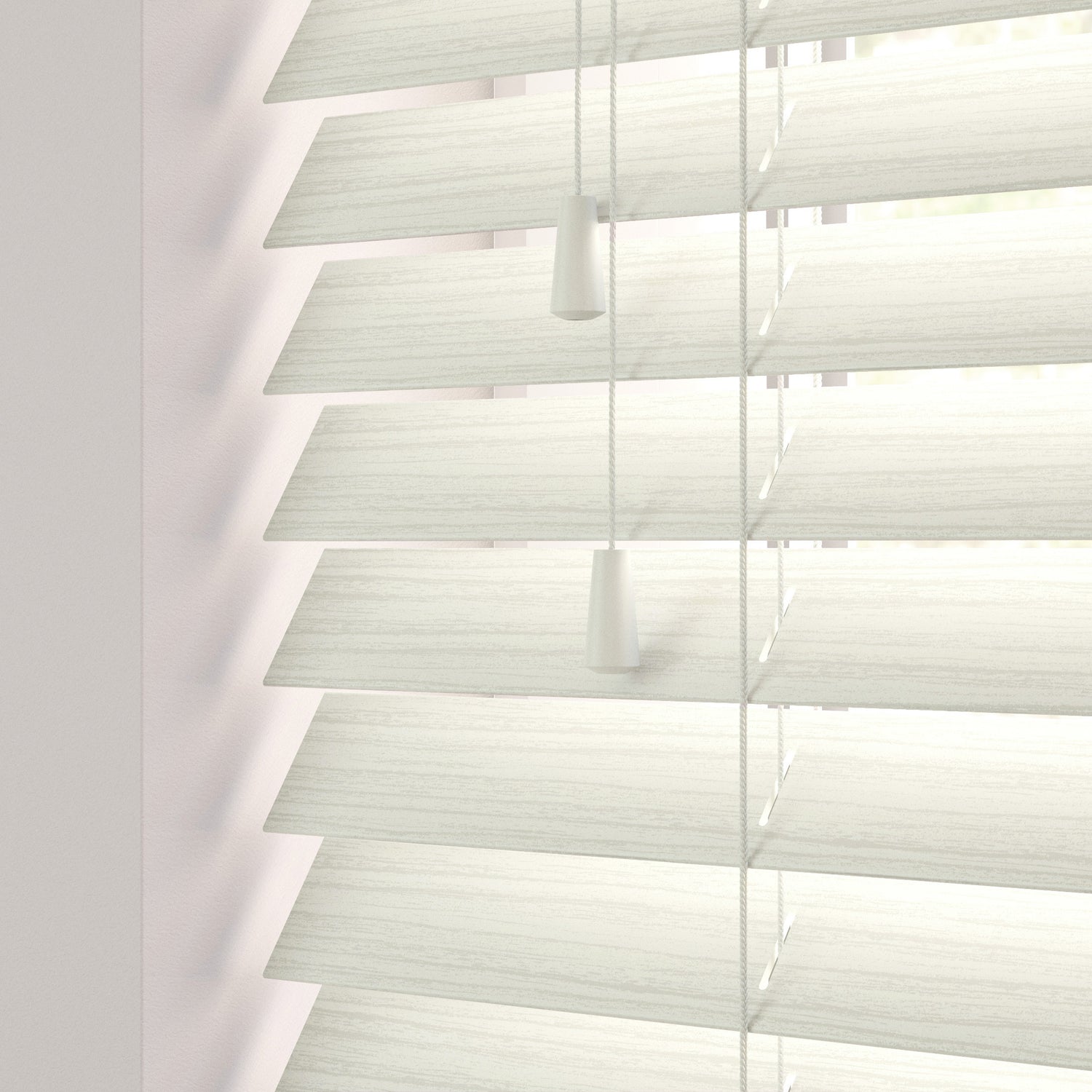 50mm Elementi Fauxwood Made To Measure Venetian Blind Allura Oak