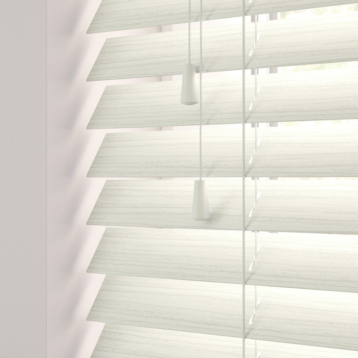 50mm Elementi Fauxwood Made To Measure Venetian Blind Allura Oak