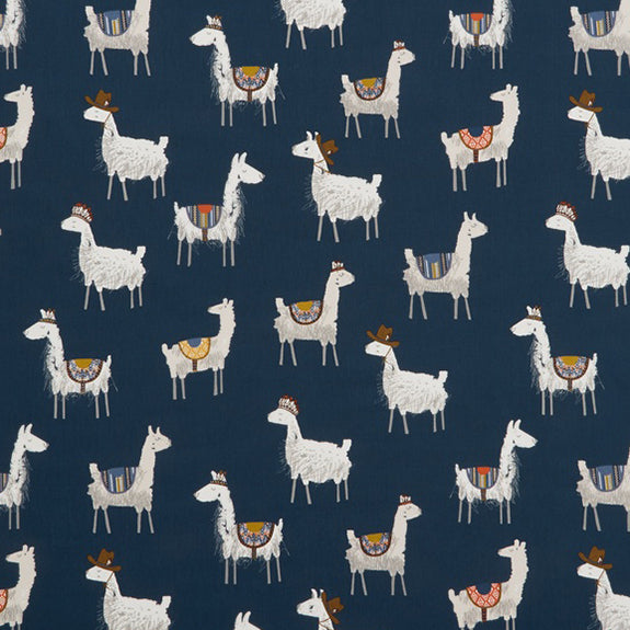 iLiv Alpaca Fabric Indigo