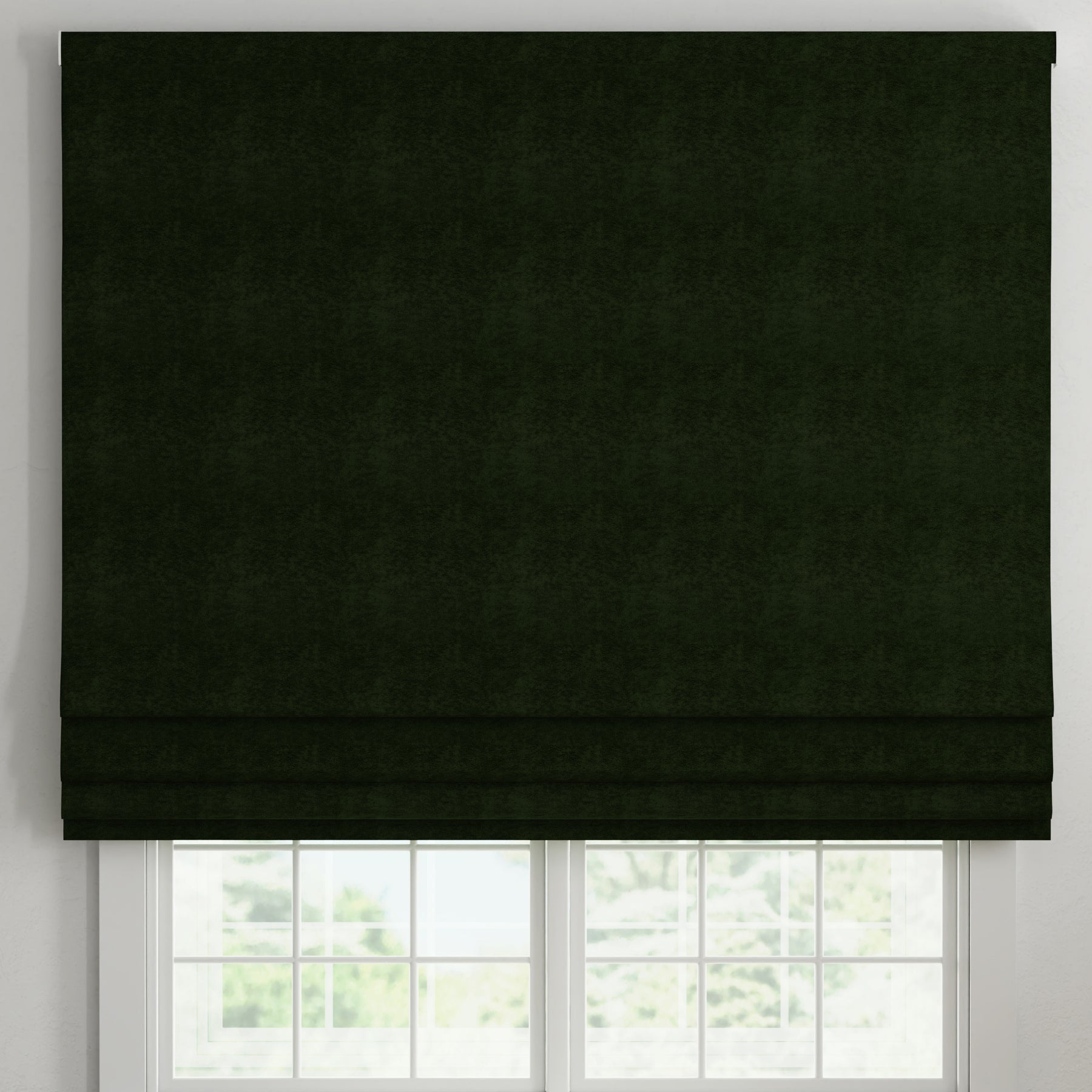 ANTE DECOR Altro Made To Measure Roman Blind Bottle Green