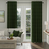 ANTE DECOR Altro Made To Measure Curtains Bottle Green