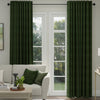 ANTE DECOR Altro Made To Measure Curtains Bottle Green