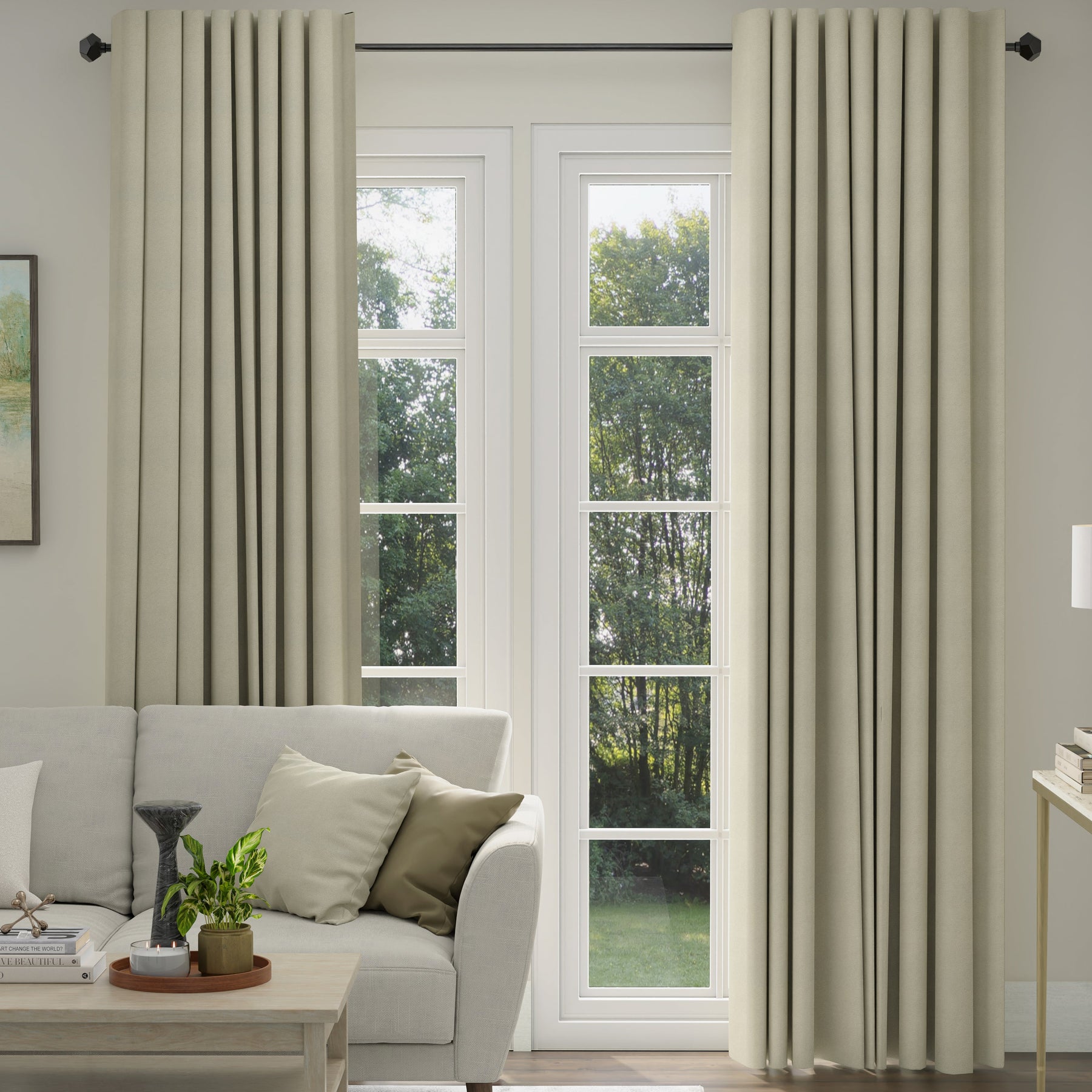 ANTE DECOR Altro Made To Measure Curtains Pearl