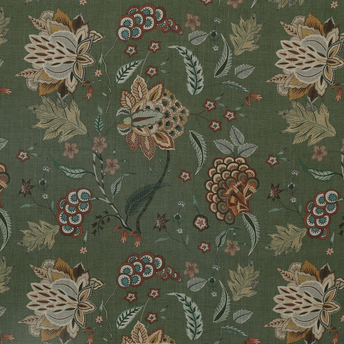 Linda Barker Home Chennai Blackout Made To Measure Roman Blind Emerald