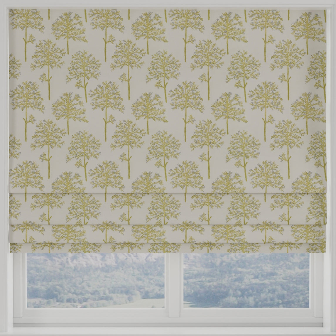 Amersham Made to Measure Roman Blind Grey